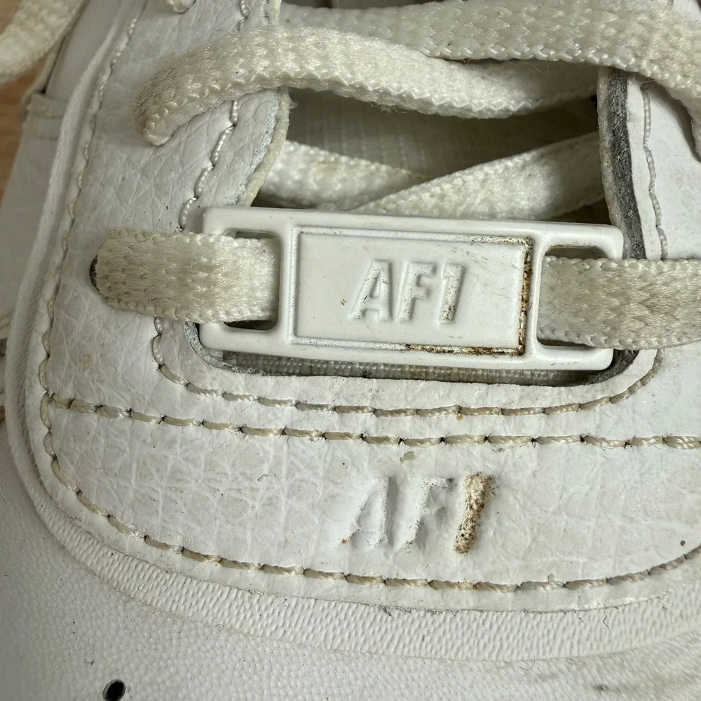 Nike Air Force 1 Shadow Size 8 White Platform Chunky Streetwear Sneakers CI0919